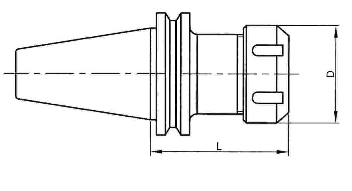 DIN40OZ25 - DIN40 OZ25 COLLET CHUCK - 2