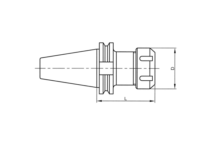 DIN40ER16200 - DIN40 ER16-200 PENS BAŞLIĞI - 2
