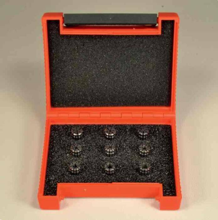 ER08SETT - ER8 COLLET SET TOPAC (1-5MM 9PCS.) - 1