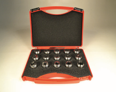 ER25SETIN2 - ER25 INCH SIZED COLLET SET CL2 (1/16--5/8 15 PCS.) - 1