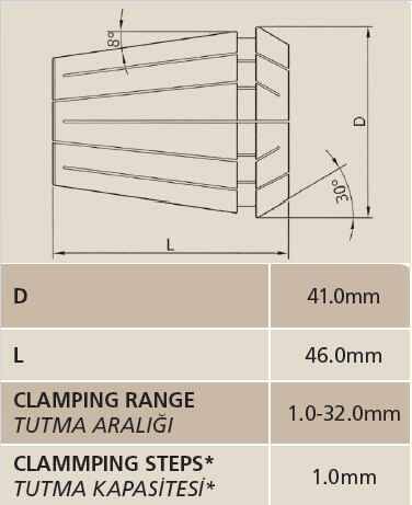 ER40035T - ER40 COLLET 3.5MM - 3