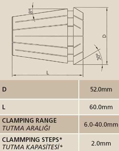 ER500402 - ER50 COLLET 4MM - 3