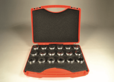 ERC32SETINT - INCH SIZED COOLANT SEALED COLLET SET TOPAC (1/8-3/4 18 PCS.) - 