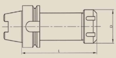 HSK50AER16 - HSK50A ER16 COLLET CHUCK - 2
