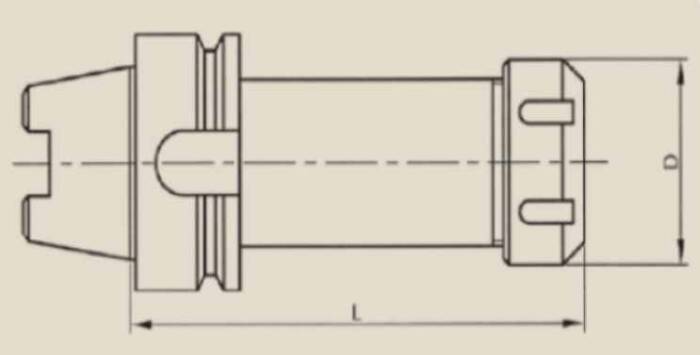 HSK50AER16 - HSK50A ER16 COLLET CHUCK - 2