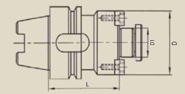 HSK63AFM27 - HSK63A FM27 ALIN SIKMALI TUTUCU - 2