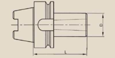 HSK63AMK4 - HSK63A MK4 MORS KONİK ADAPTÖRÜ - 2