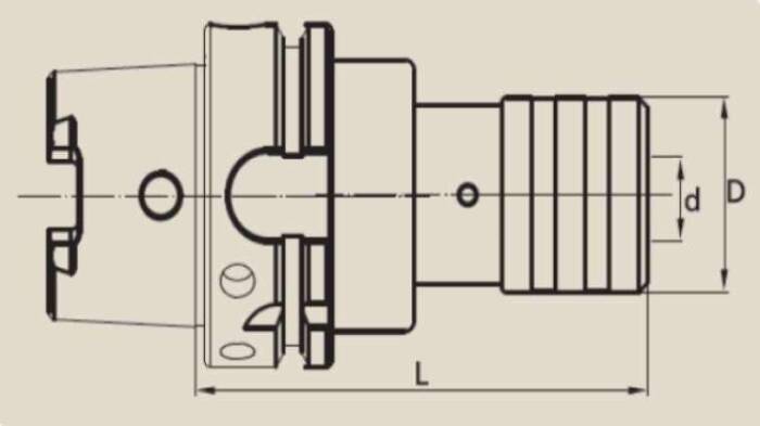 HSK63ATC2 - HSK63A TC2 TAPPING CHUCK - 2