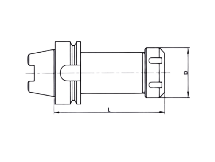 HSK63AER40 - HSK63A ER40 COLLET CHUCK - 2