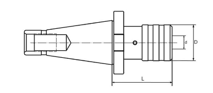 ISO40TC2 - ISO40 TC2 TAPPING CHUCK - 2