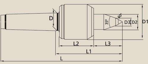 LCMT4 - LCMT4 PRECISION CNC LIVE CENTRE XP EXTENDED POINT - 2