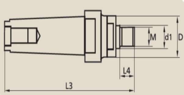 MT4M16 - MK4 M16 VİDALI TAKIM TUTUCU - 2