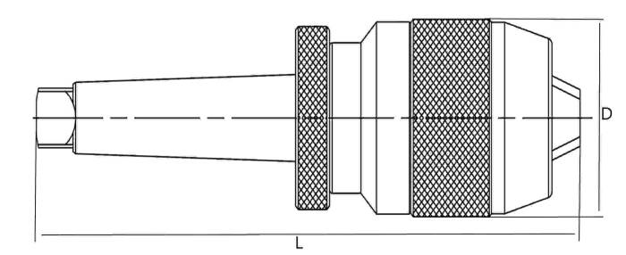 MT3DC13 - MT3 DC13 MANDRENLİ TUTUCU 1-13MM - 2