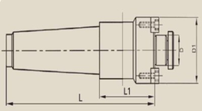 MT4FM22 - MT4 FM22 FACE MILL ADAPTOR - 2