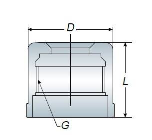 NSK10 - SK10 LOCKNUT - 2