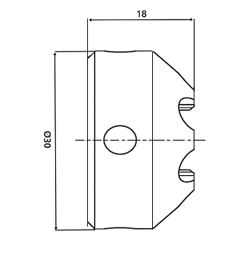 M10X1 GLOCKEN PAFTA ALUMINYUM ÖZEL - 2