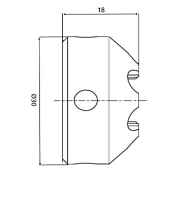 PAFTA ÖZEL M12X1 GLOCKEN ALU - 2