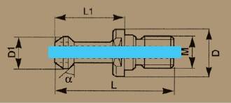 PSBT5045B - PULL STUD BT50-45° INTERNAL COOLANT - 2