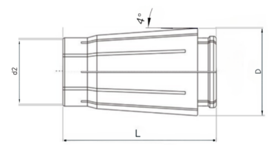 SK13060T - SK13 6MM COLLET - 2