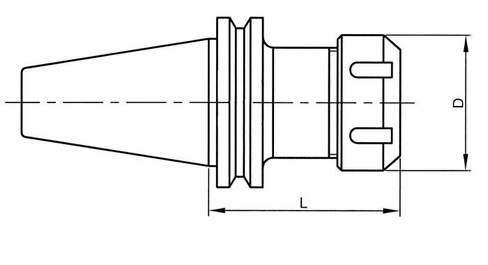 SK30 ER32 Router G2.5 Collet Chuck - 2