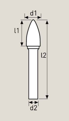 T6800D-8 SM CARBIDE BUR( ATA Garryson ) - 2