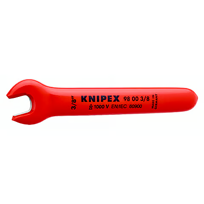 VDE IZOLELI TEK AGIZ ANAHTAR 3/8 INÇ - KNIPEX - 