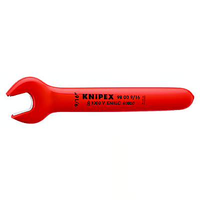 VDE IZOLELI TEK AGIZ ANAHTAR 9/16 INÇ - KNIPEX - 