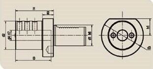 E2-20x8 - VDI20 TUTUCU E2 8MM - 2
