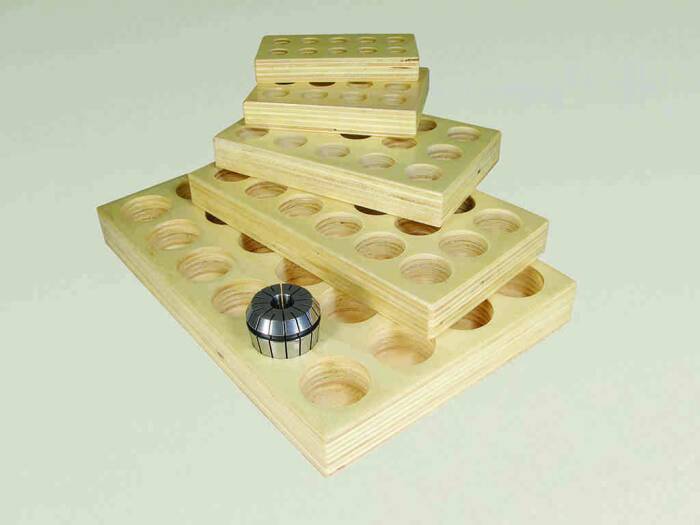 WCS11 - WOODEN COLLET STAND ER11 - 1